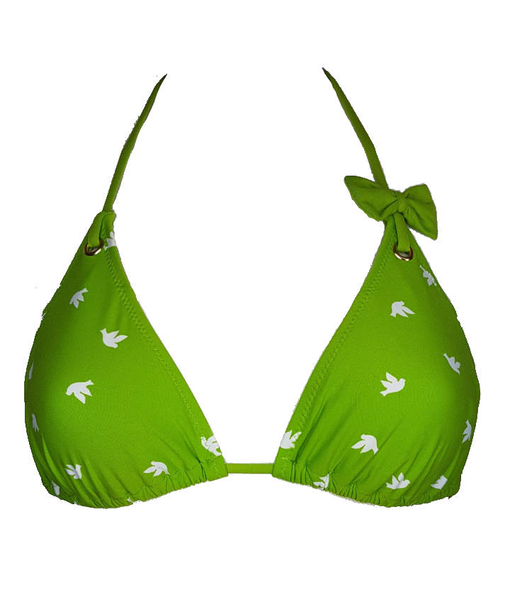 green triangular bikini top,swimsuit triangle bra,triángulo bikini brasileño ,brazilian bikini style