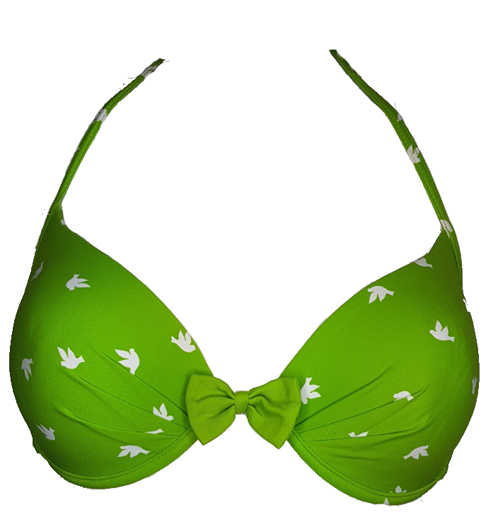  push-up bikini, fully padded bra, maillot de bain rembourre,bañador acolchado,push-up sexy green bra