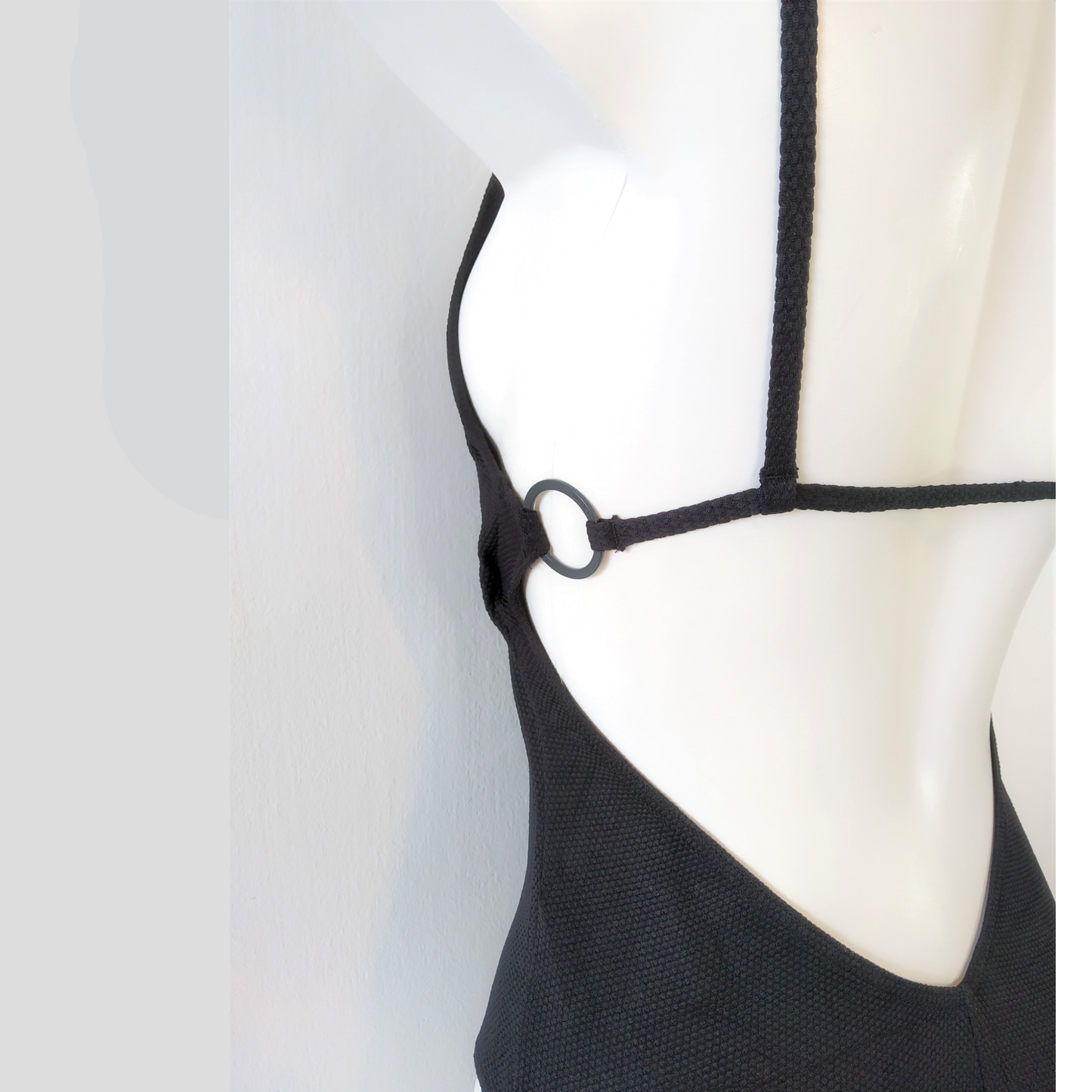 Black Lowback Swimsuit