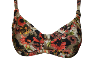bikini underwire bra fully lined,support bra swimsuit, adjustable straps, maillot de bain armatures