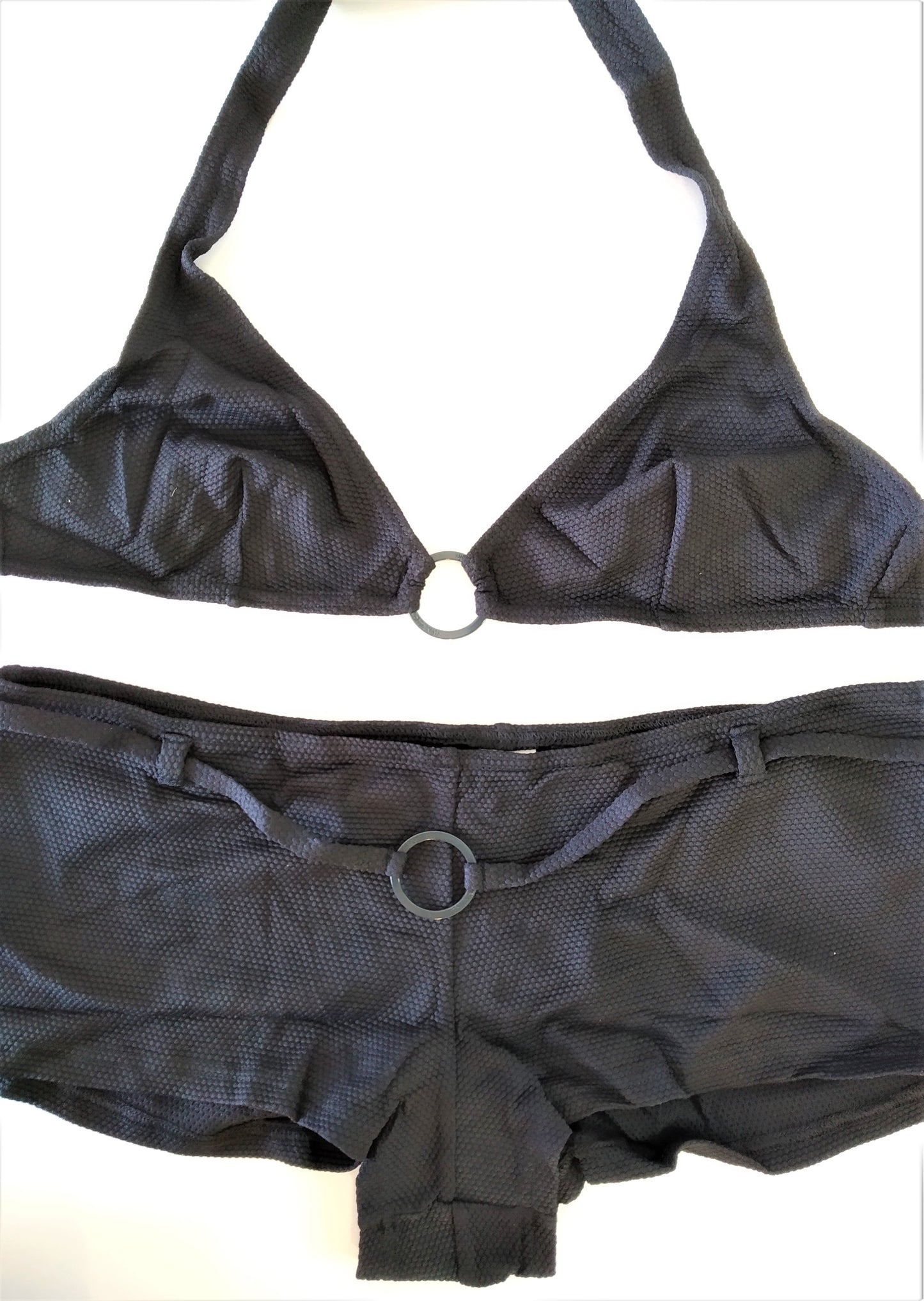 Calvin black triangle Bikini set