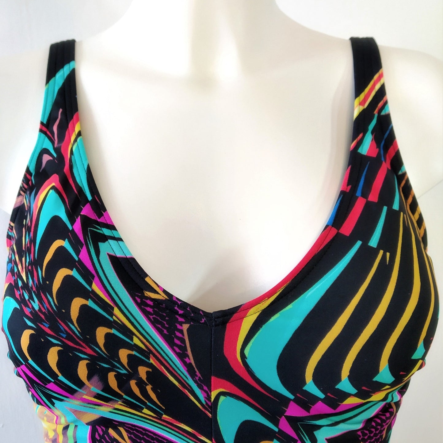 Tankini Multicolor Print