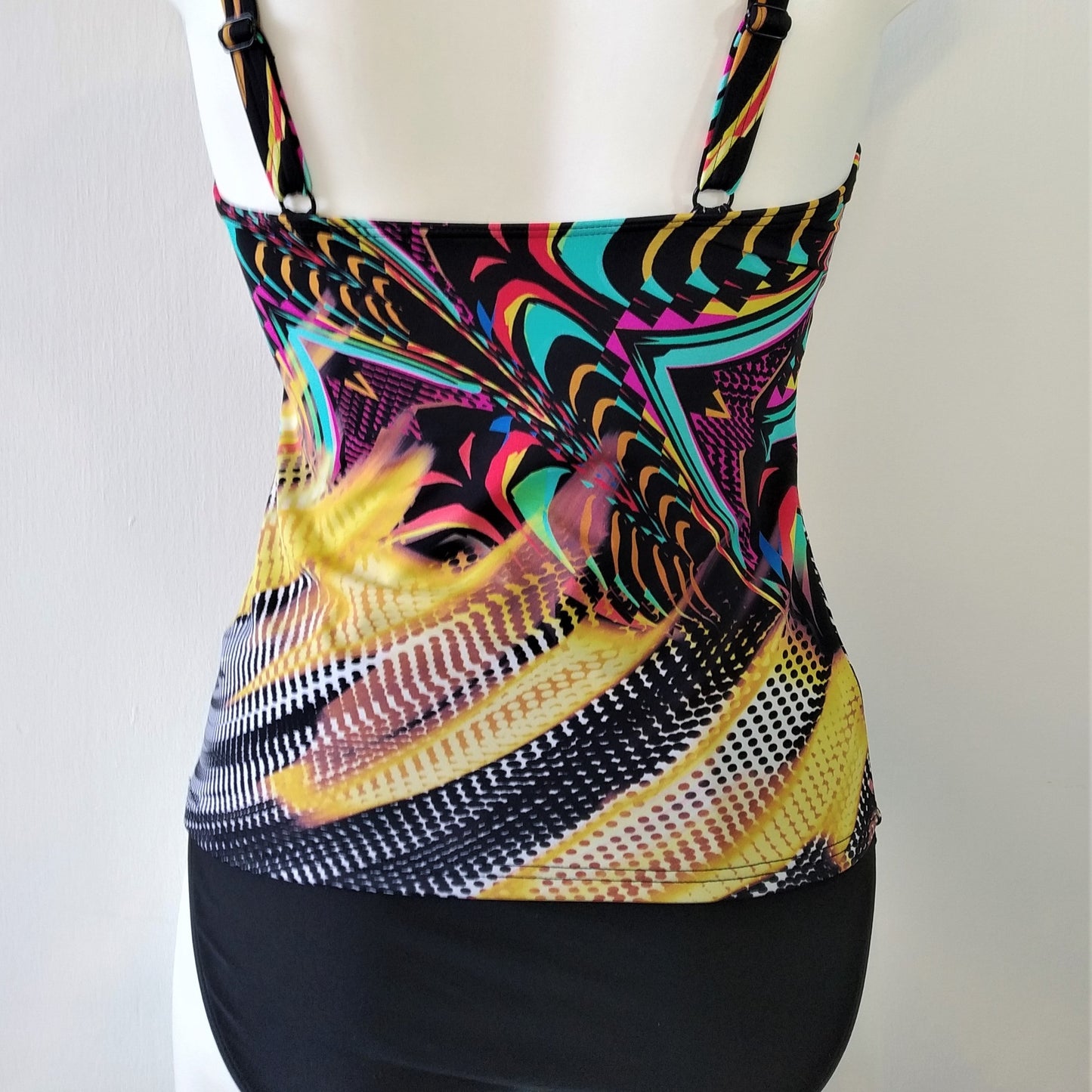 Tankini Multicolor Print