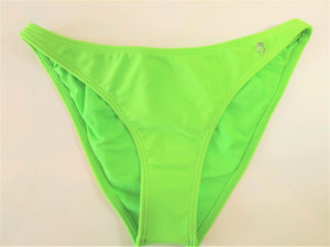 bikinn,classic solid color bikini bottom,green swimsuit panty, high leg bikini bottom, culotte verte de maillot de bain,traje de baño verde bragas ajuste normal