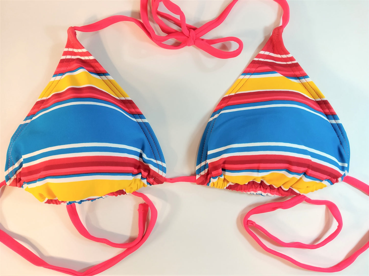 bikinn-triangular bikini set mix and match triangle top swimsuit tie sides bottom, maillot de bain triangle,traje de baño triangular