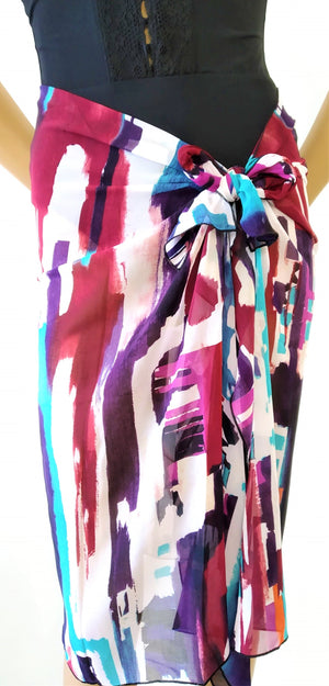 Multicolor Pareo skirt