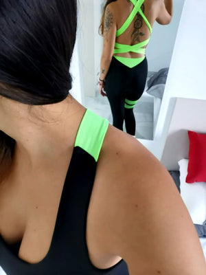 Women Jumpsuit Yoga Gym Sportswear One Piece  Fitness Women With Pad