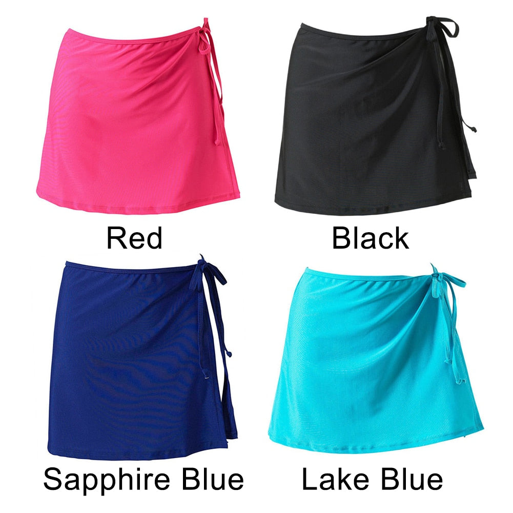 Stretchy Pareo Mini Skirt