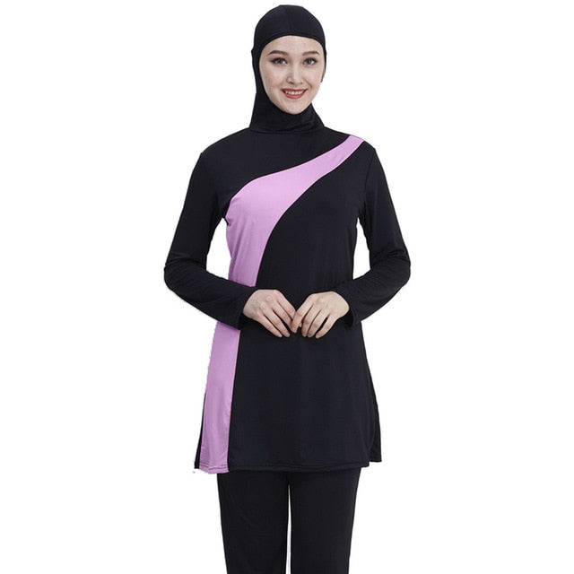 Long Sleeves Women swimsuit Burkini Swimwear