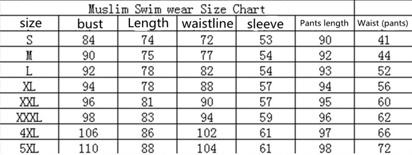 Long Sleeves Women swimsuit Burkini Swimwear